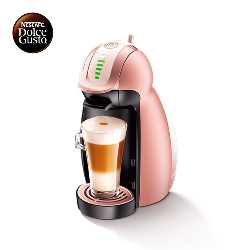 雀巢多趣酷思(Nescafe Dolce Gusto) 升级款胶囊咖啡机 家用 商用 全自动胶囊机 Genio星光红/钢琴黑/玫瑰金